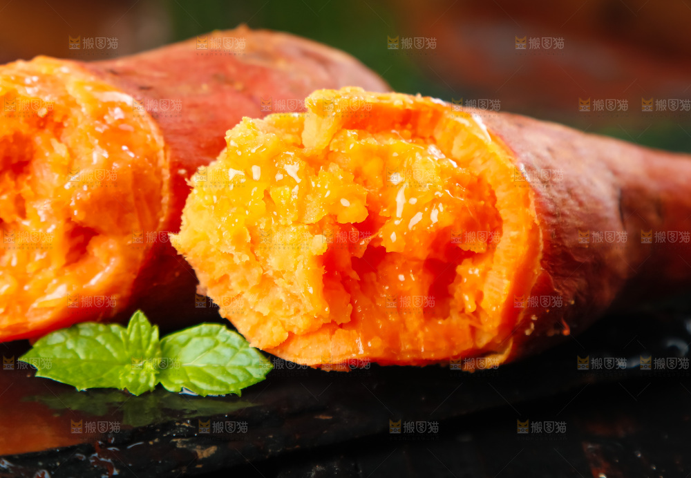 深底上的红心地瓜