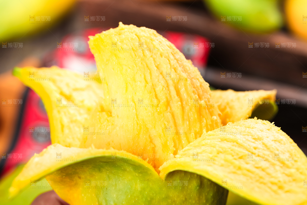 剥开皮的鹰嘴芒