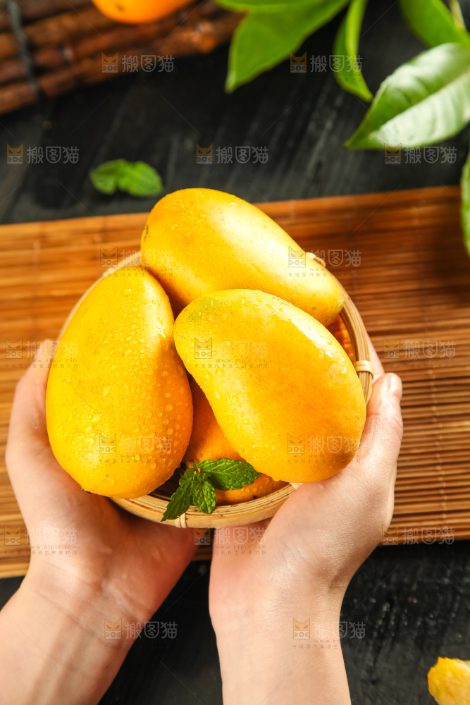 手里拿着小台芒