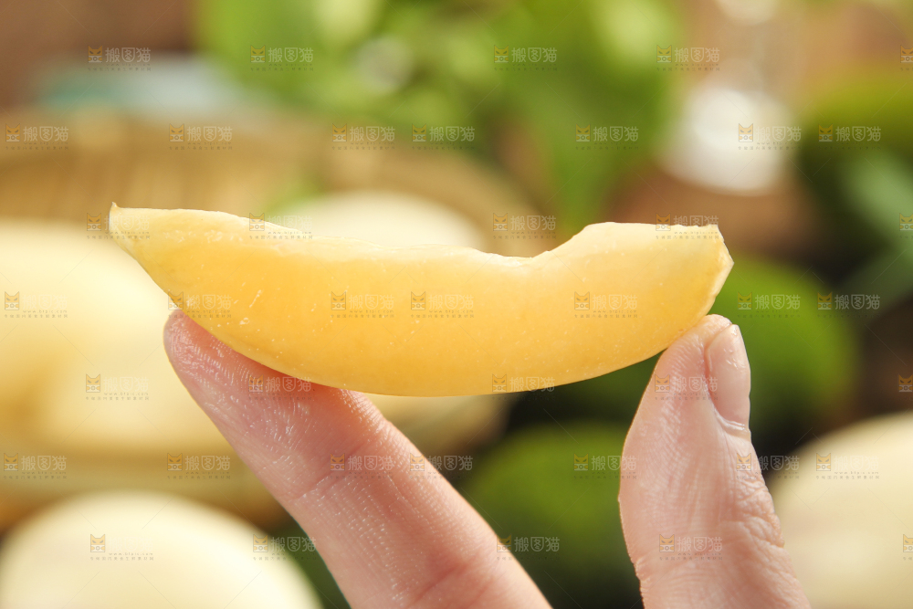 手里拿着人参圆果