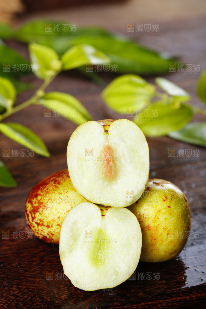 板子上的冬枣