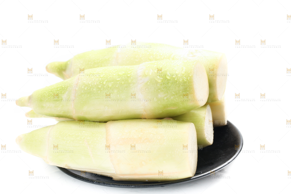 白底上的茭白