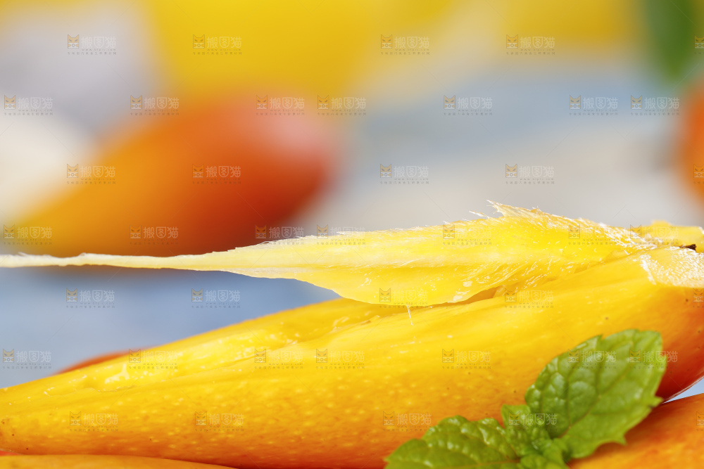 蓝底上的海南辣椒芒