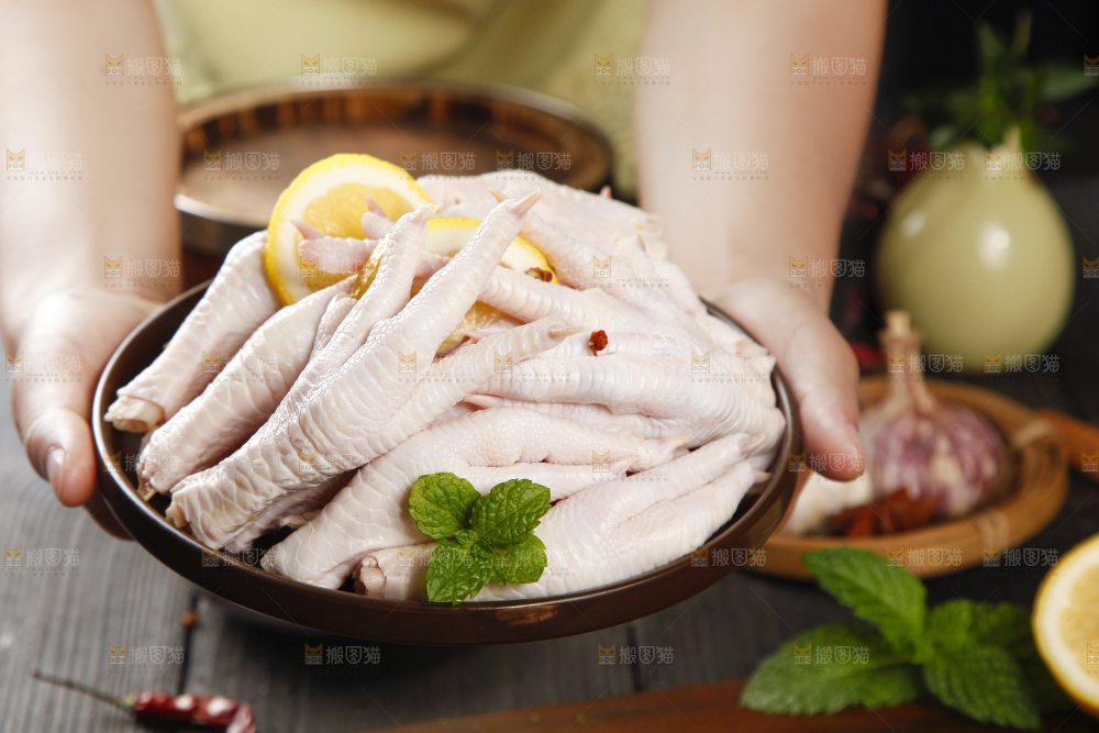 深底上的土鸡爪