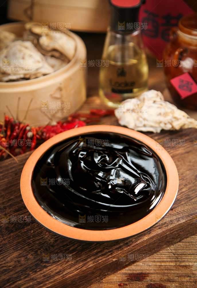 碗里的蚝油