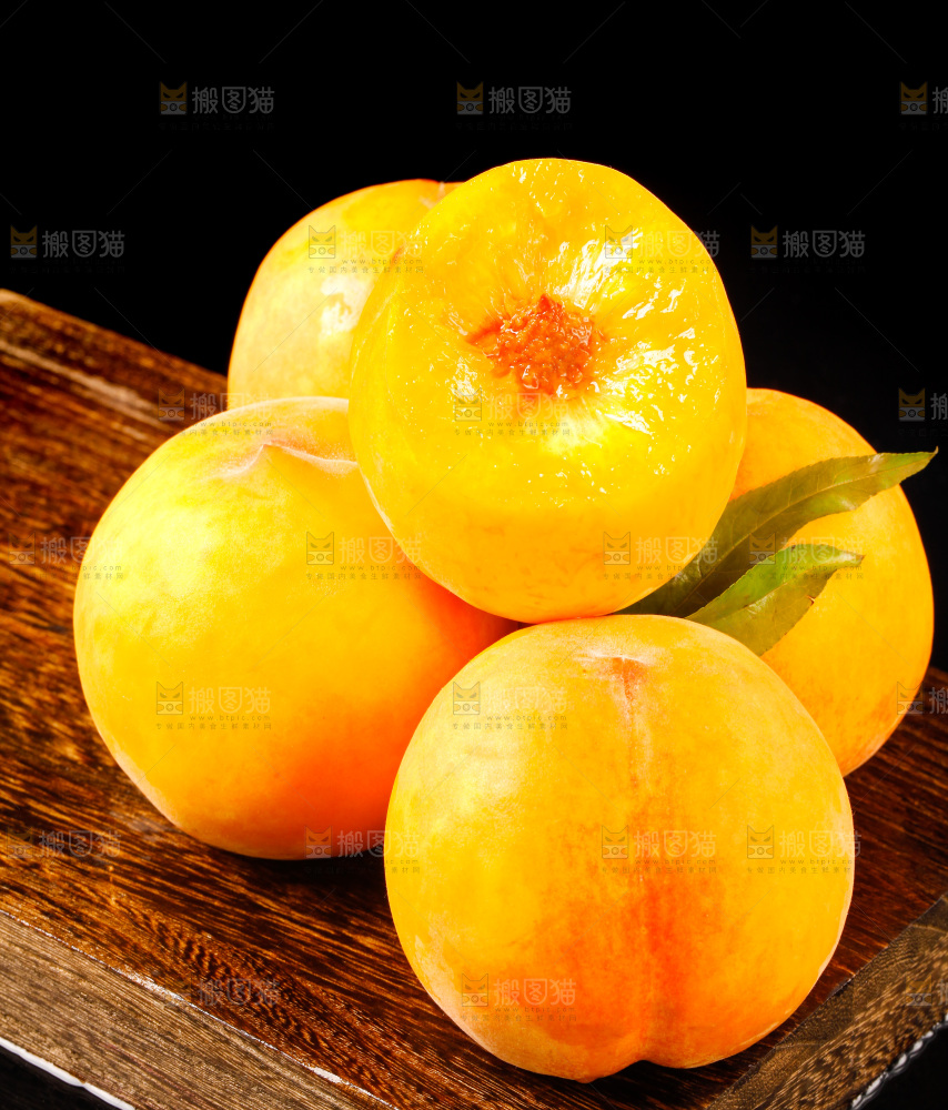 深底上的黄毛桃