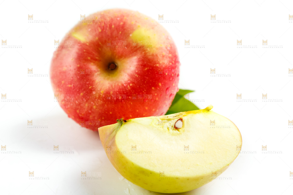 白底上的陕西红富士