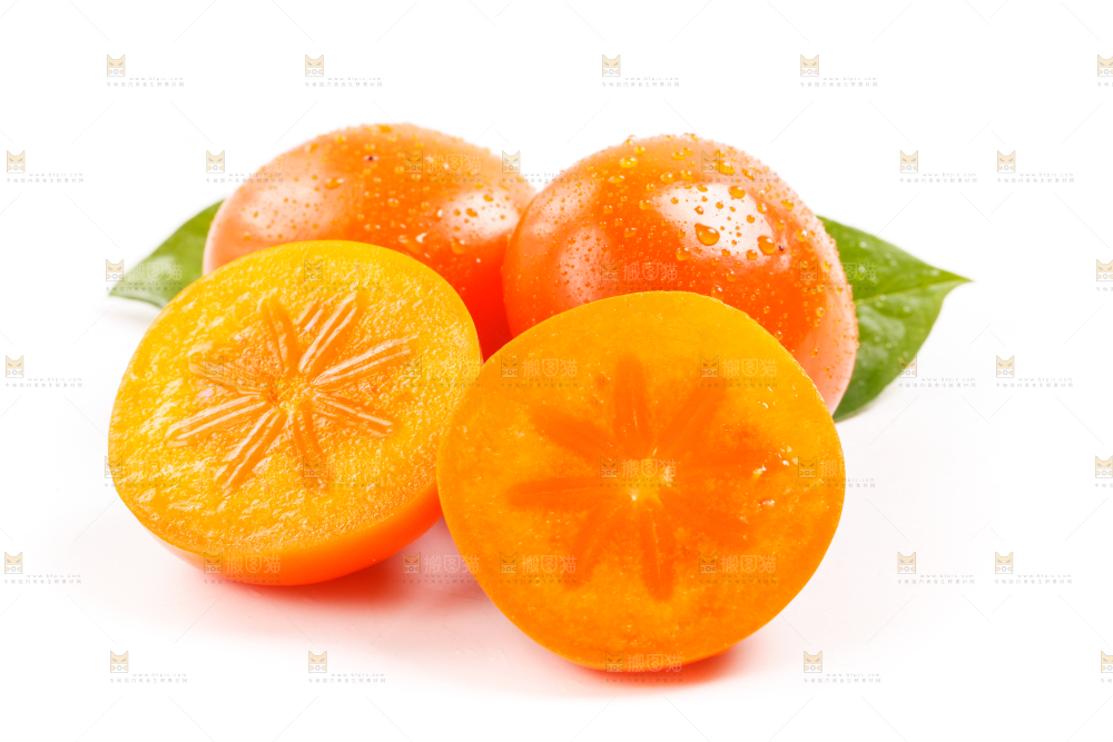 浅底上的大柿子