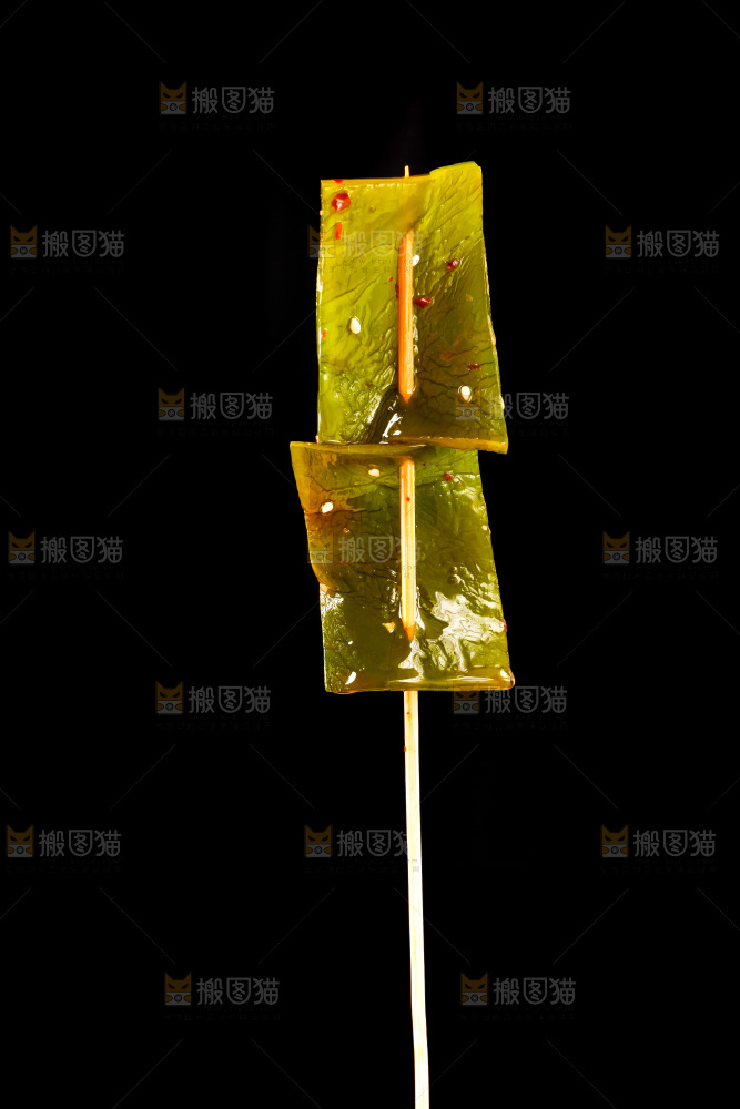 深底上的海带串
