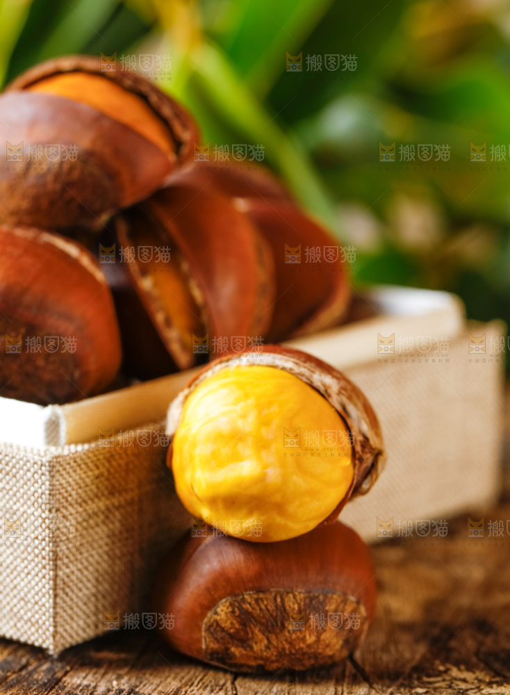 深底上的迁西板栗