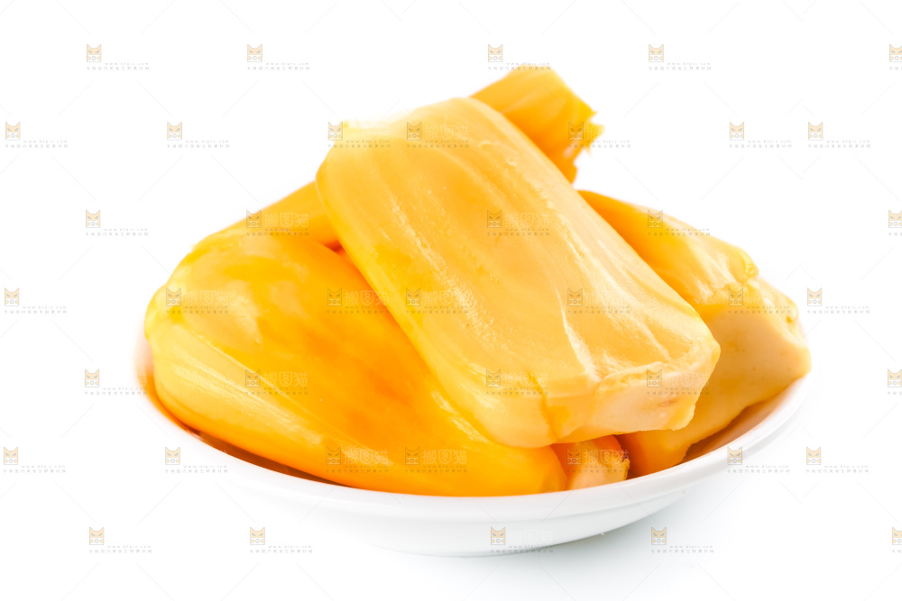 碟子里装着越南菠萝蜜