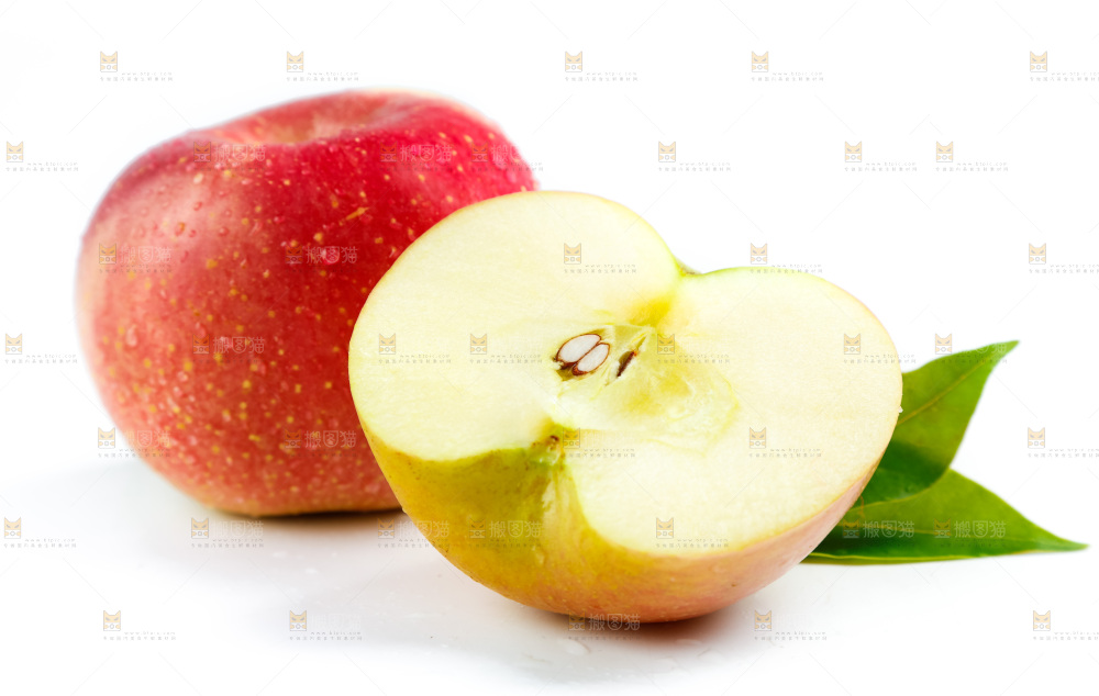 白底上的陕西红富士