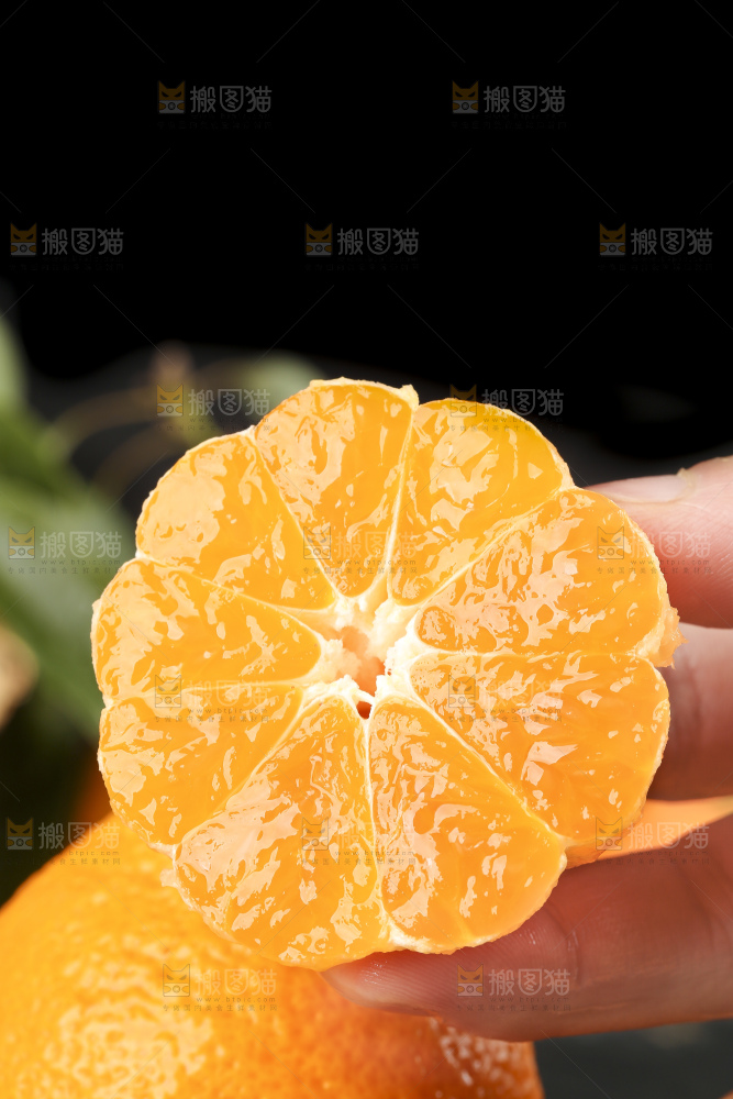 石板上的椪柑