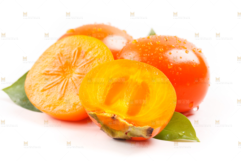 浅底上的大柿子