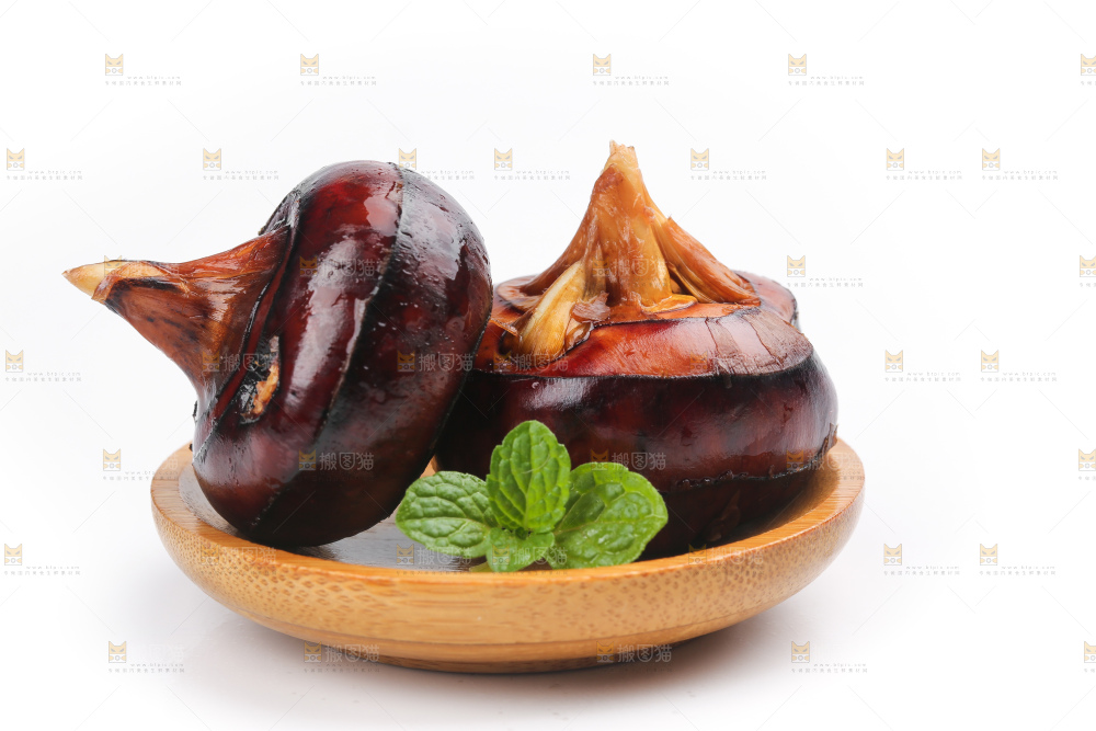 白底上放着广西马蹄