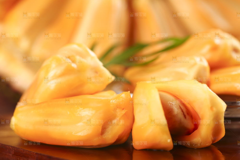 深底上的海南红肉菠萝蜜