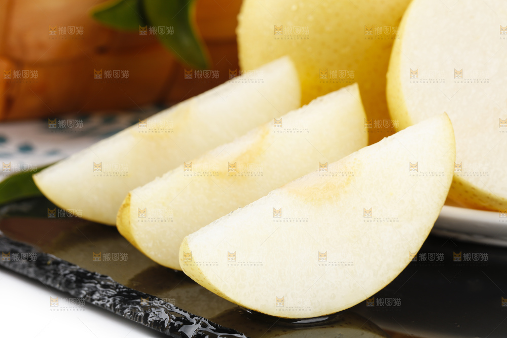 石板上的甘肃皇冠梨