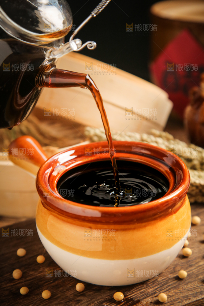 碗里装着陈醋