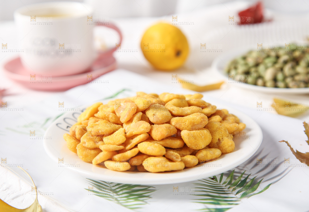 盘子里的蚕豆