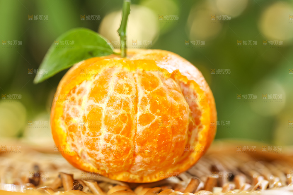 篮子里装着广西砂糖橘