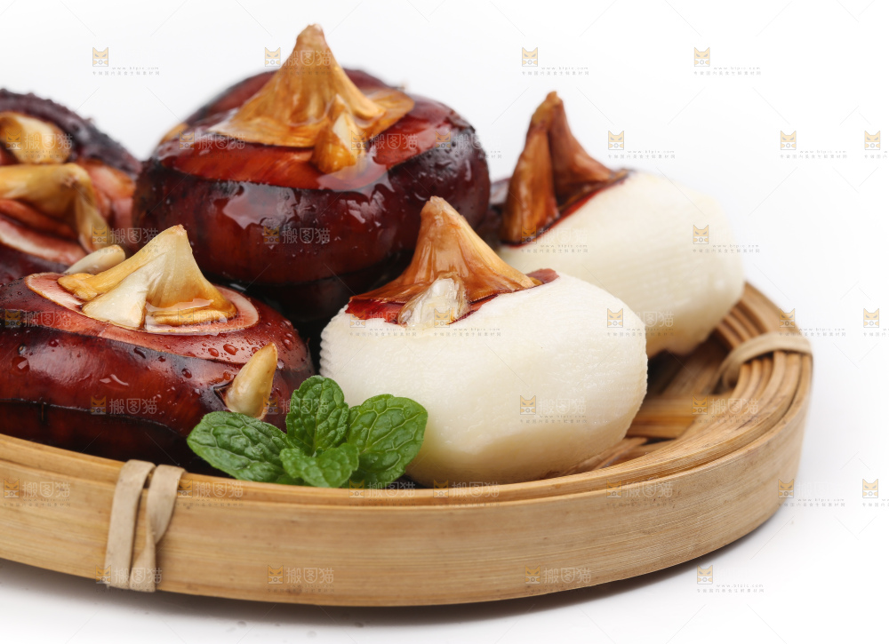 篮子里装着北乡马蹄