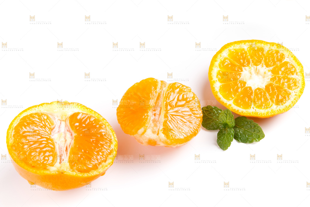 白底上的永春芦柑
