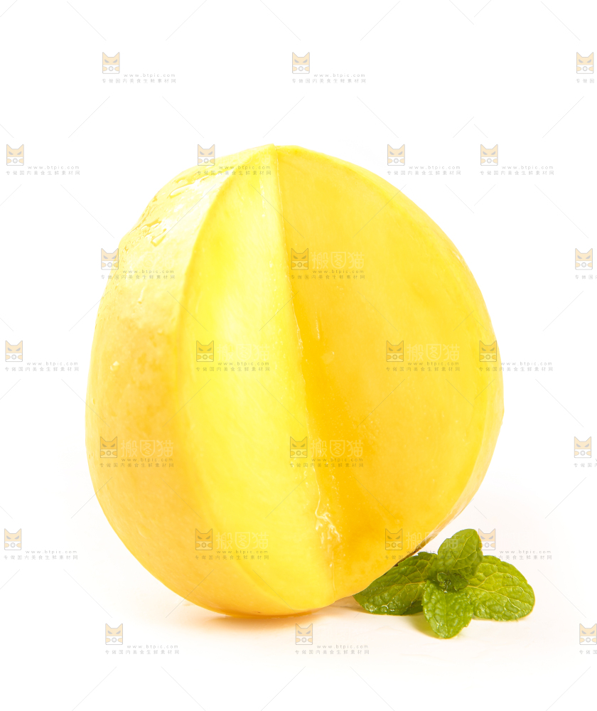 白底上放着黄金澳芒