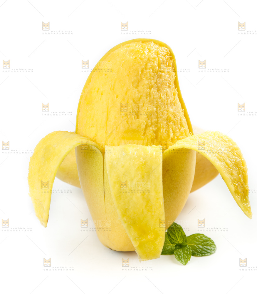 白底上放着进口高乐蜜芒