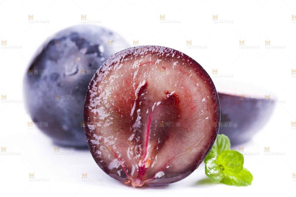 白底上放着夏黑