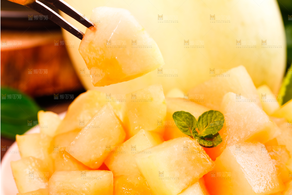 叉子叉着东方蜜一号
