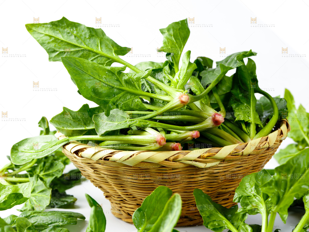 篮子里的菠菜