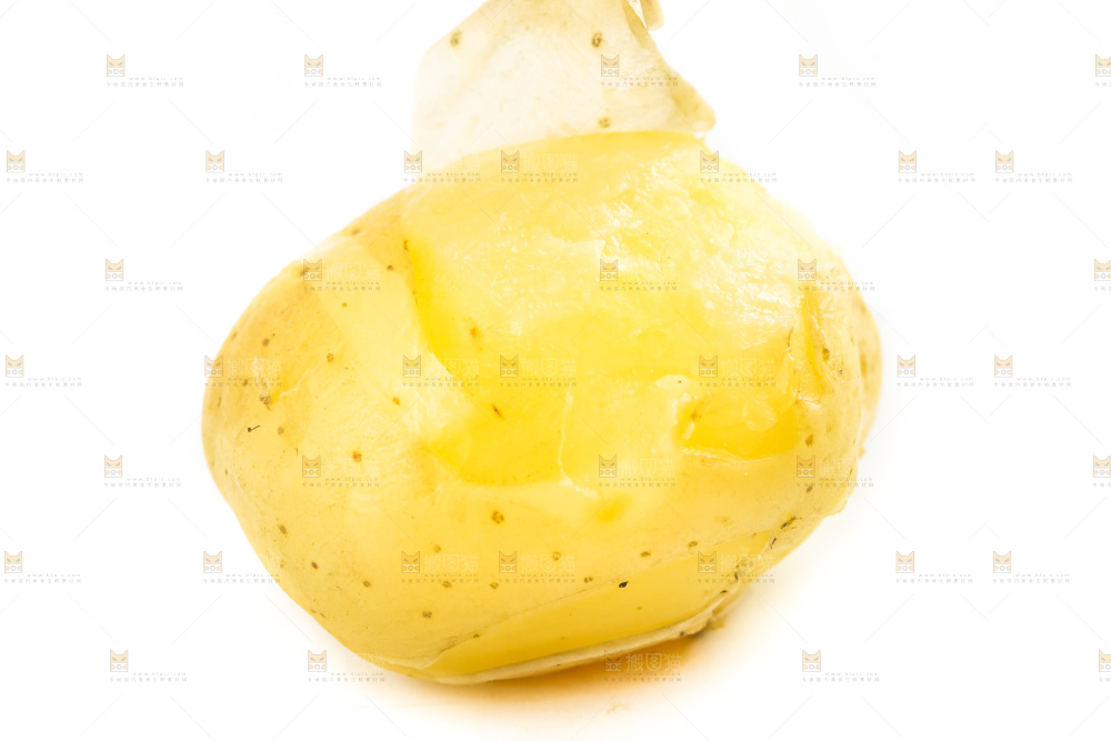 剥皮的云南小土豆