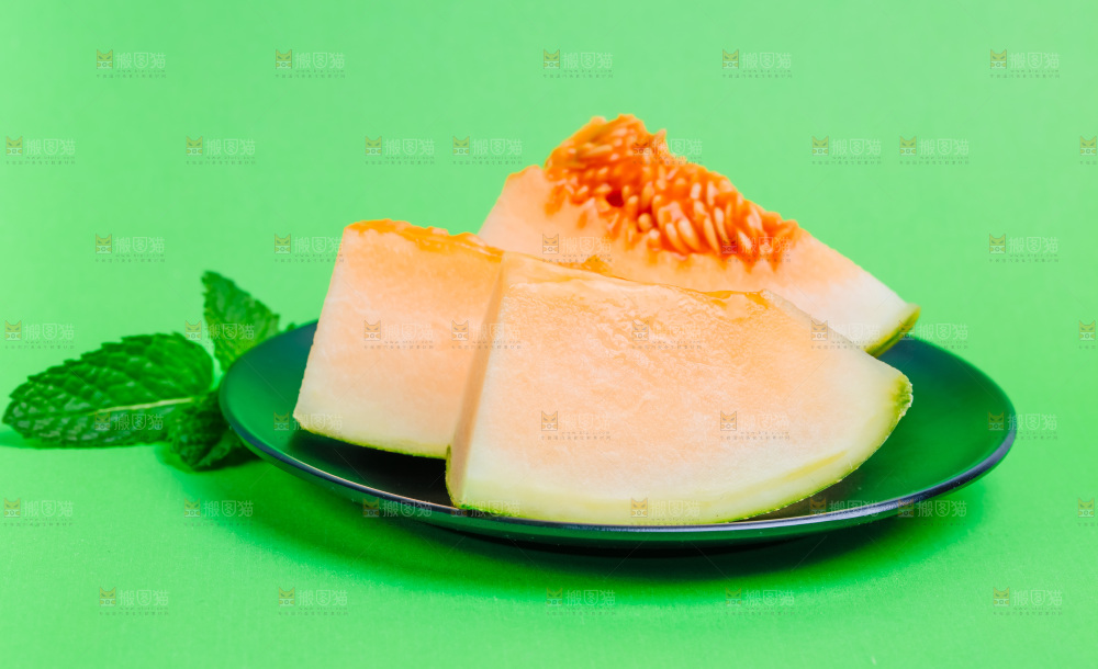 浅底上的哈密瓜