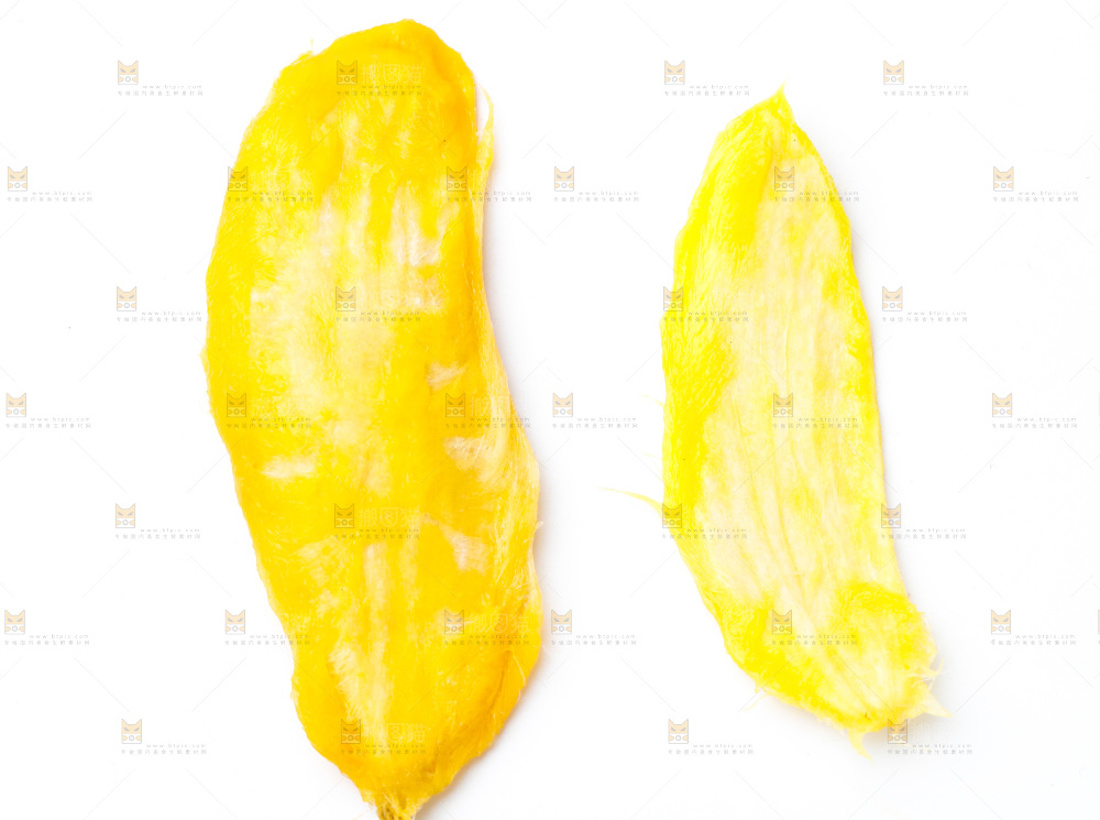 白底上的芒果核