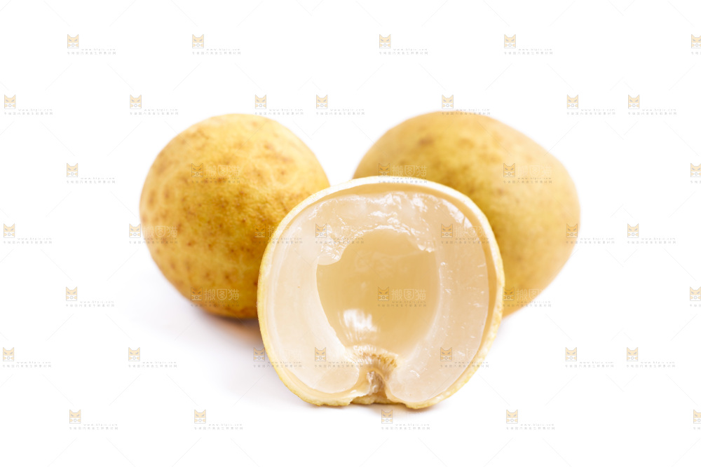 白底上的桂圆