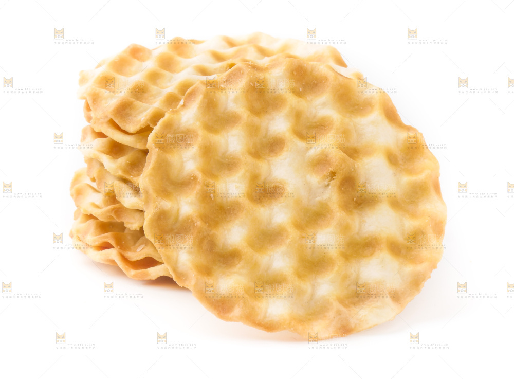 白底上的石头饼