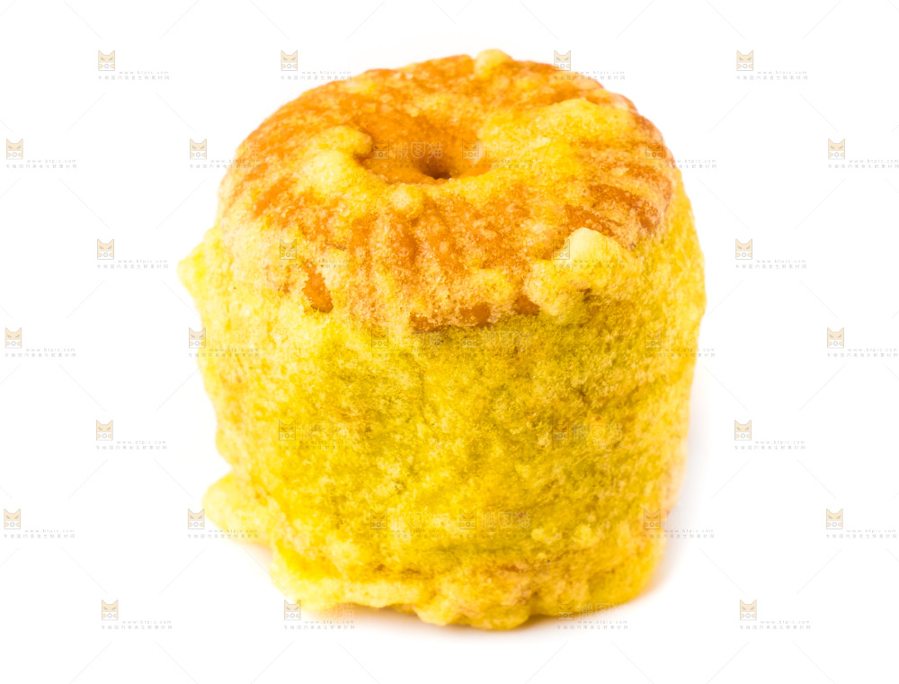 白底上的绿豆饼