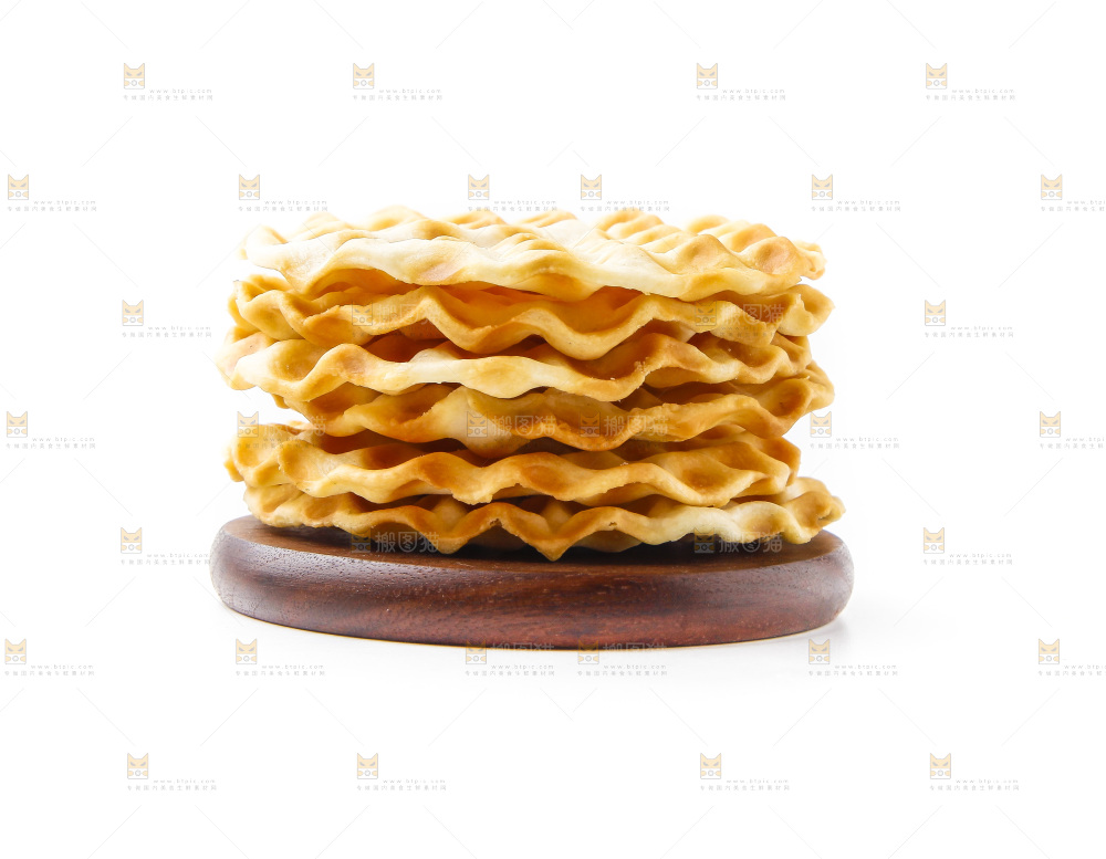 木板上的石头烧饼