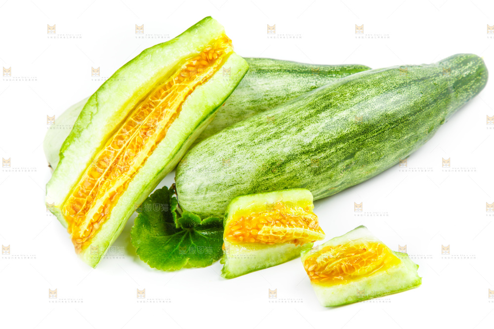 白底上的羊角蜜