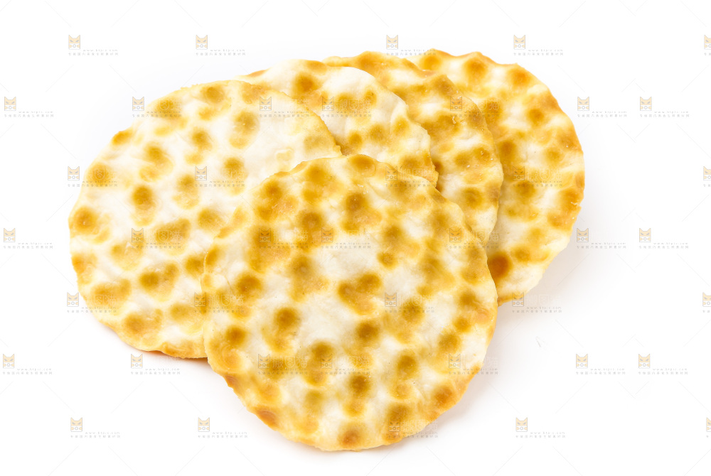 白底上的石头饼