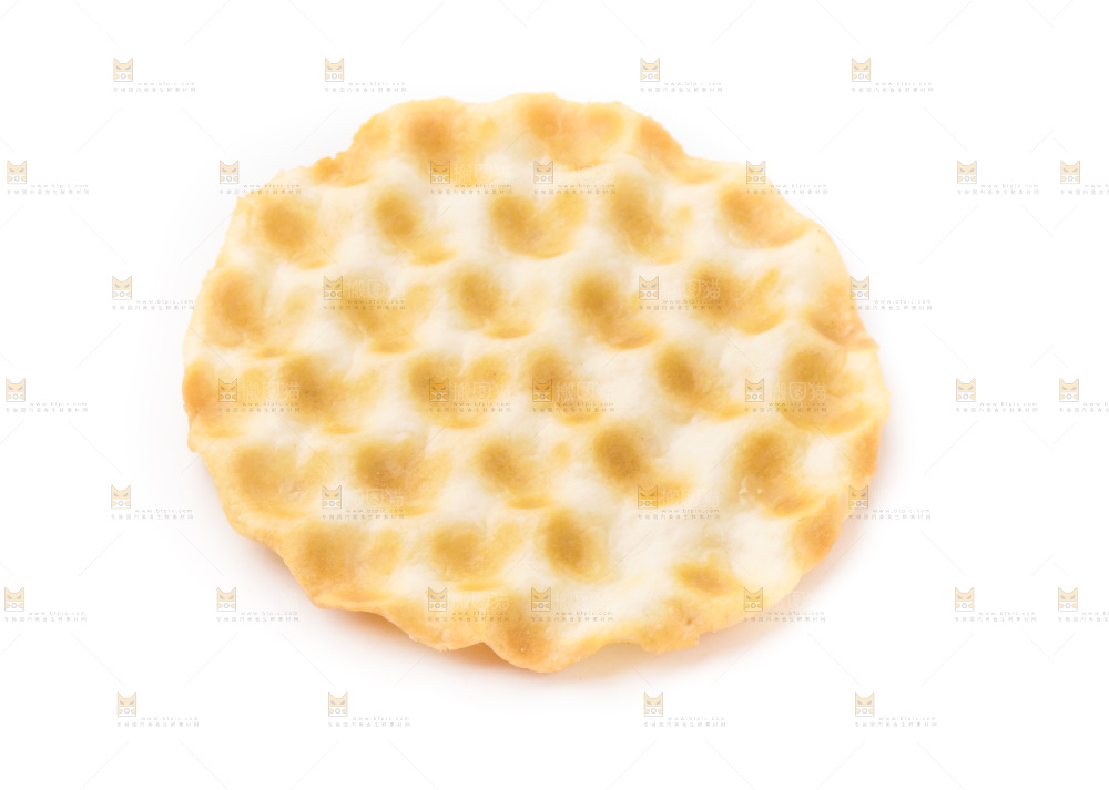 白底上的石头饼