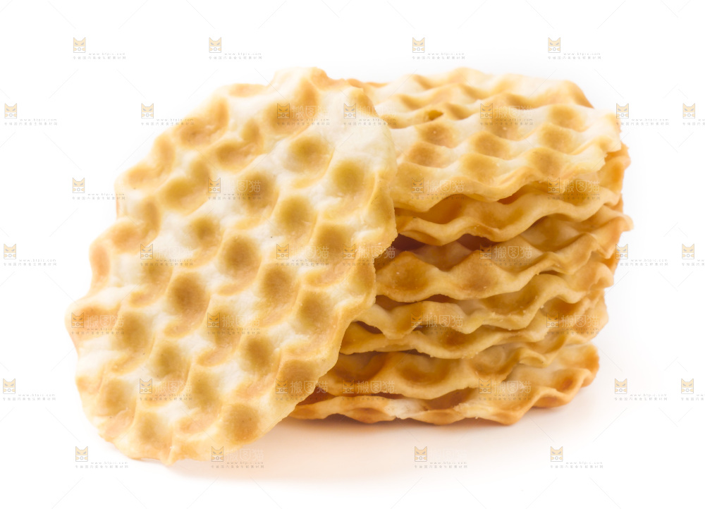 白底上的石头饼