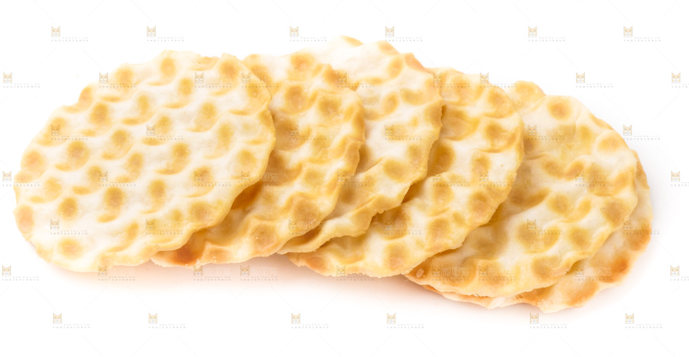 白底上的石头饼