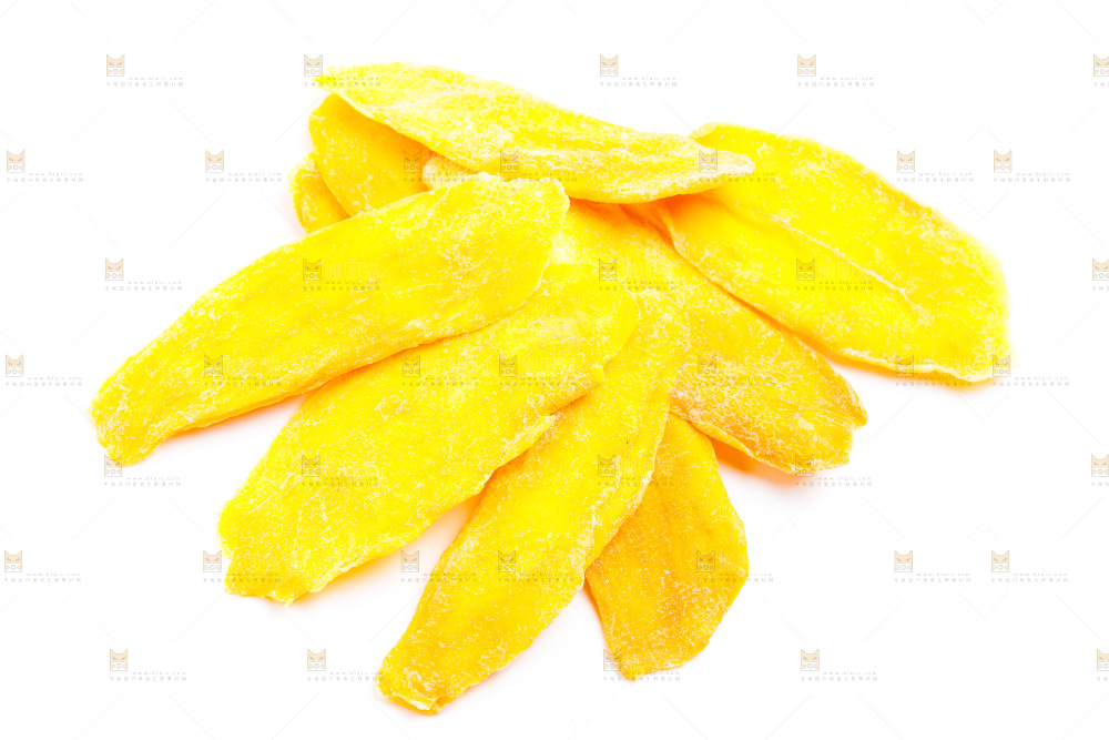 浅底上的芒果干