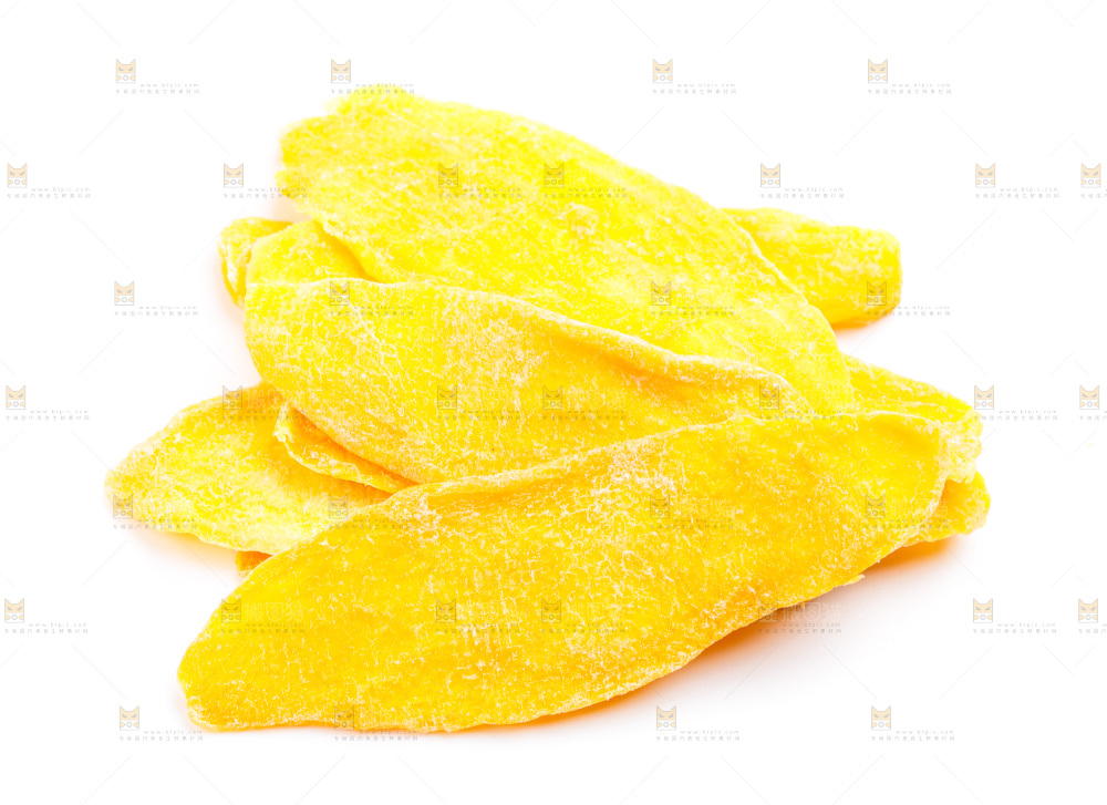 浅底上的芒果干