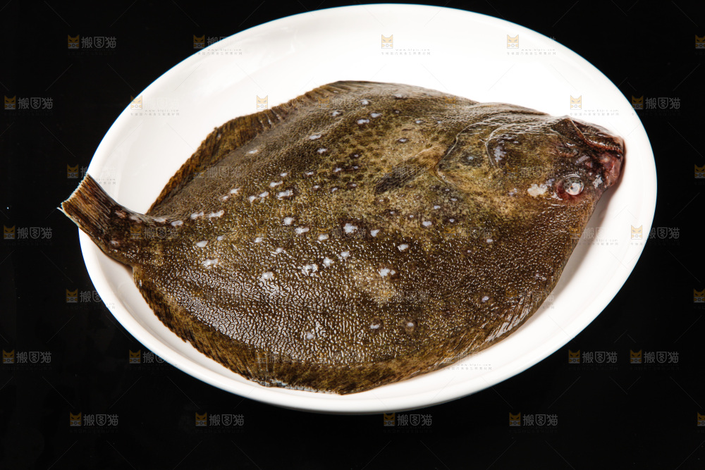 盘子里装着多宝鱼