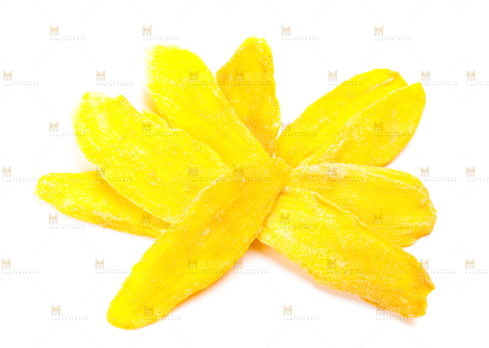 浅底上的芒果干