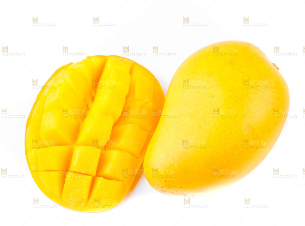 白底上的小台芒