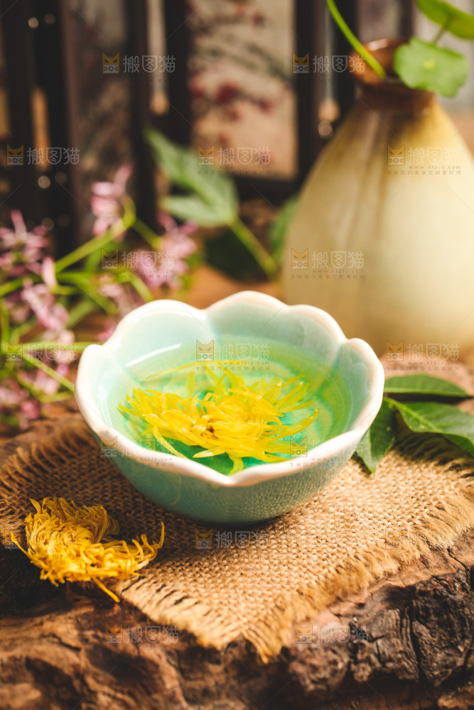 一盏金丝皇菊菊花茶
