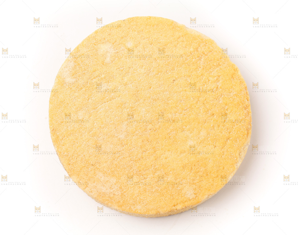 白底上的烟饼
